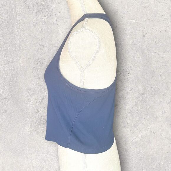 Athleta | EUC Women’s Crop Tank Size Medium M in Blue - Picture 4 of 7